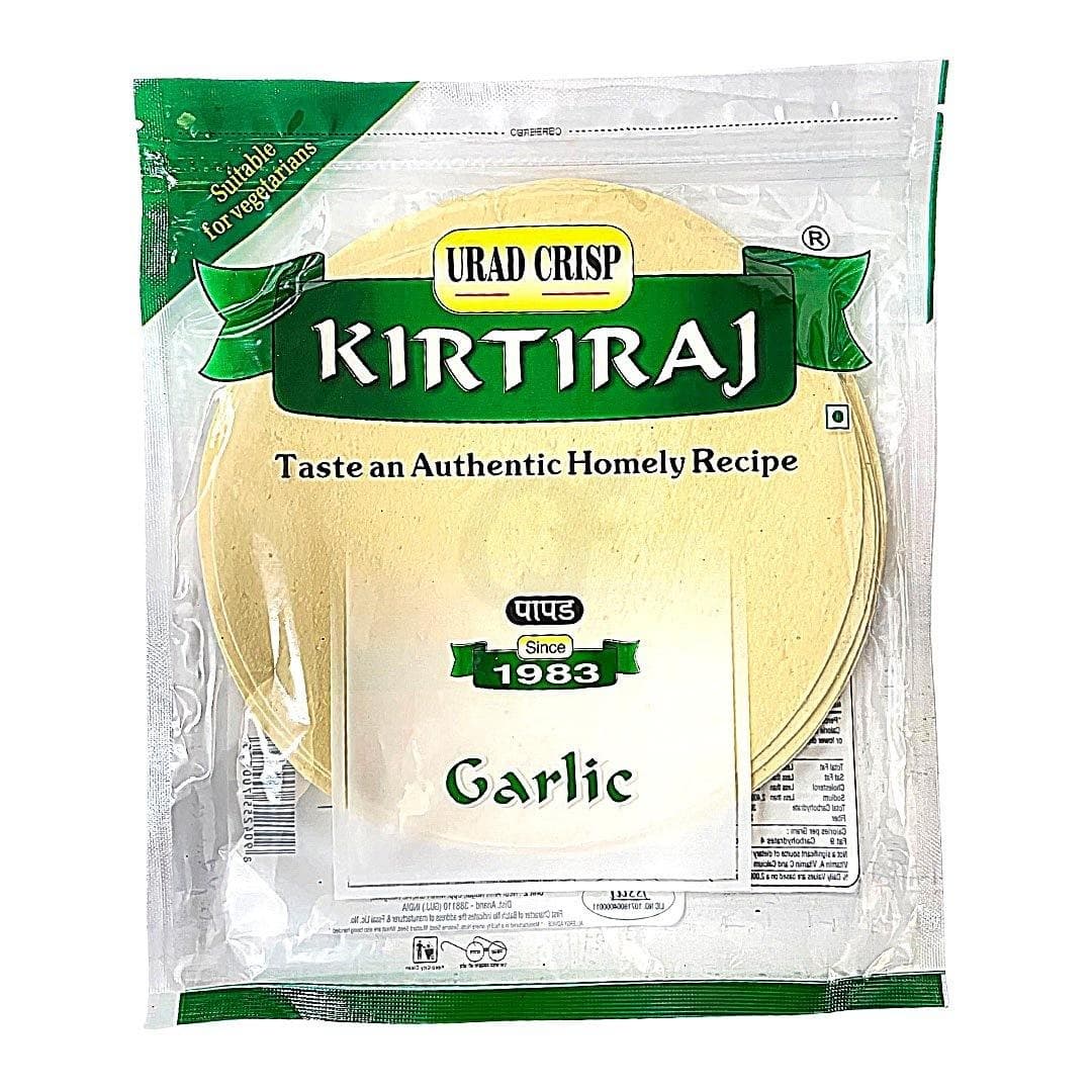 Kirtiraj Garlic Papad 200g - Snacks
