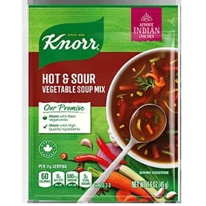 Knorr Hot & Sour Veg Soup Mix 45g - Ready-to-Cook