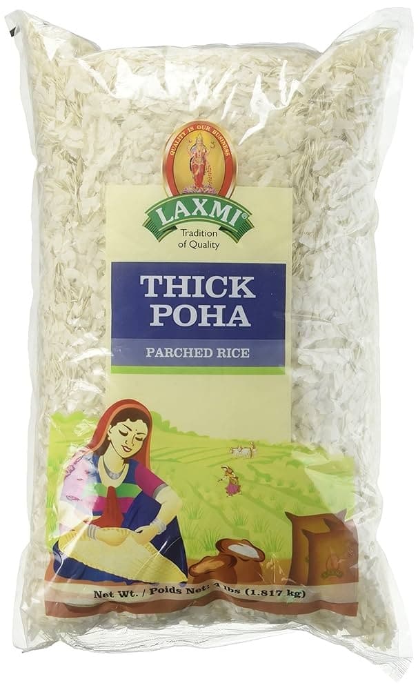 Laxmi Poha Thick 4lb - Flour & Grains