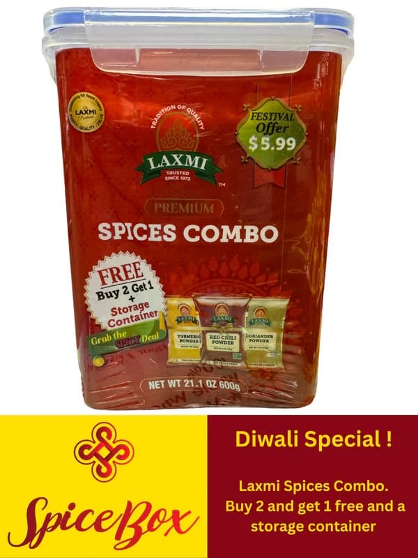 Laxmi Spices Combo Pack - Spices and Herbs