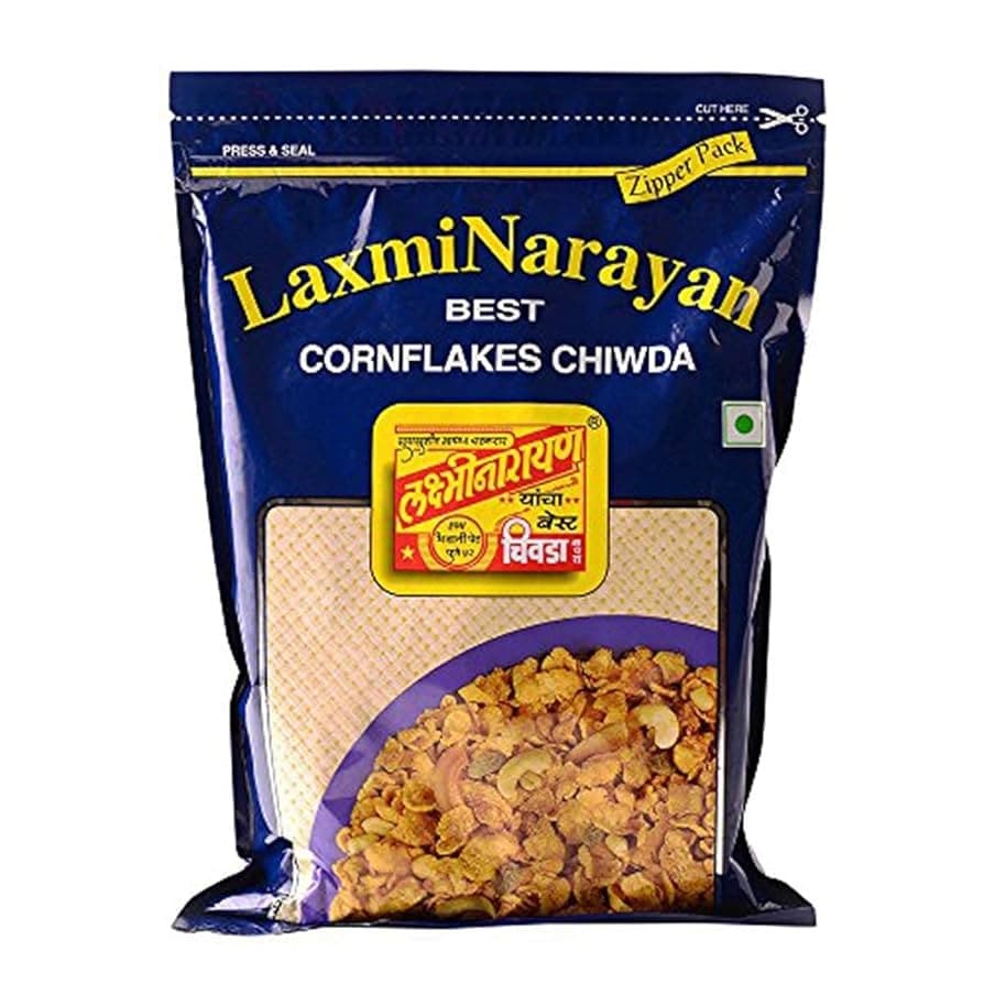 Laxminarayan Cornflakes Chiwda 250g - Snacks