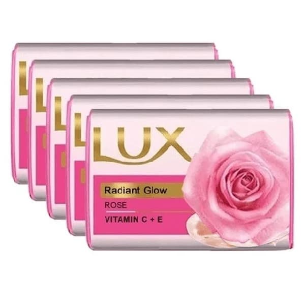 Lux Radiant Glow Soap Pack 5 Bars - Health & Personal Care