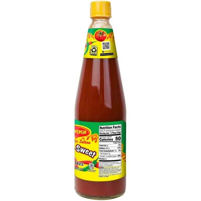 Maggi Hot & Sweet Sauce 1L - Condiments