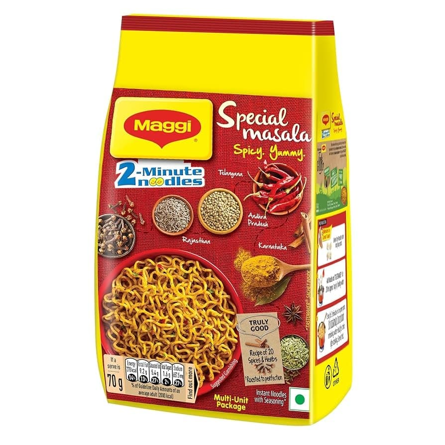 Maggi Spicy Masala Noodles 280g - Ready-to-Cook