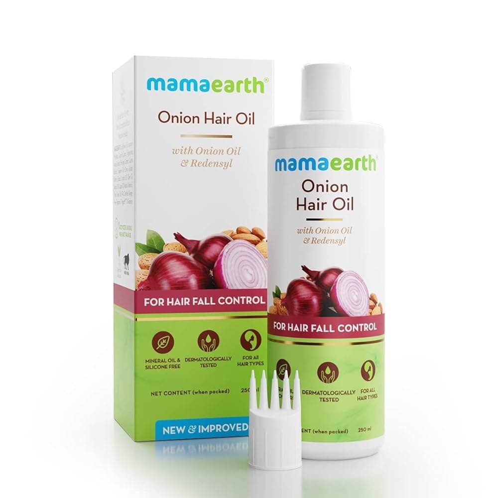 Mamaearth Onion Hair Oil 250ml - Health & Care