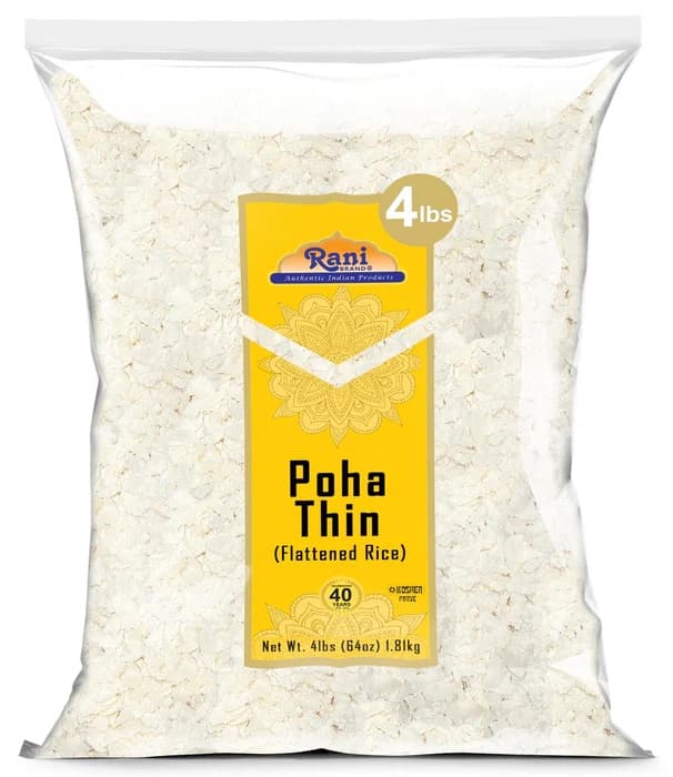 Megh Medium Poha 4lb - Flour & Grains