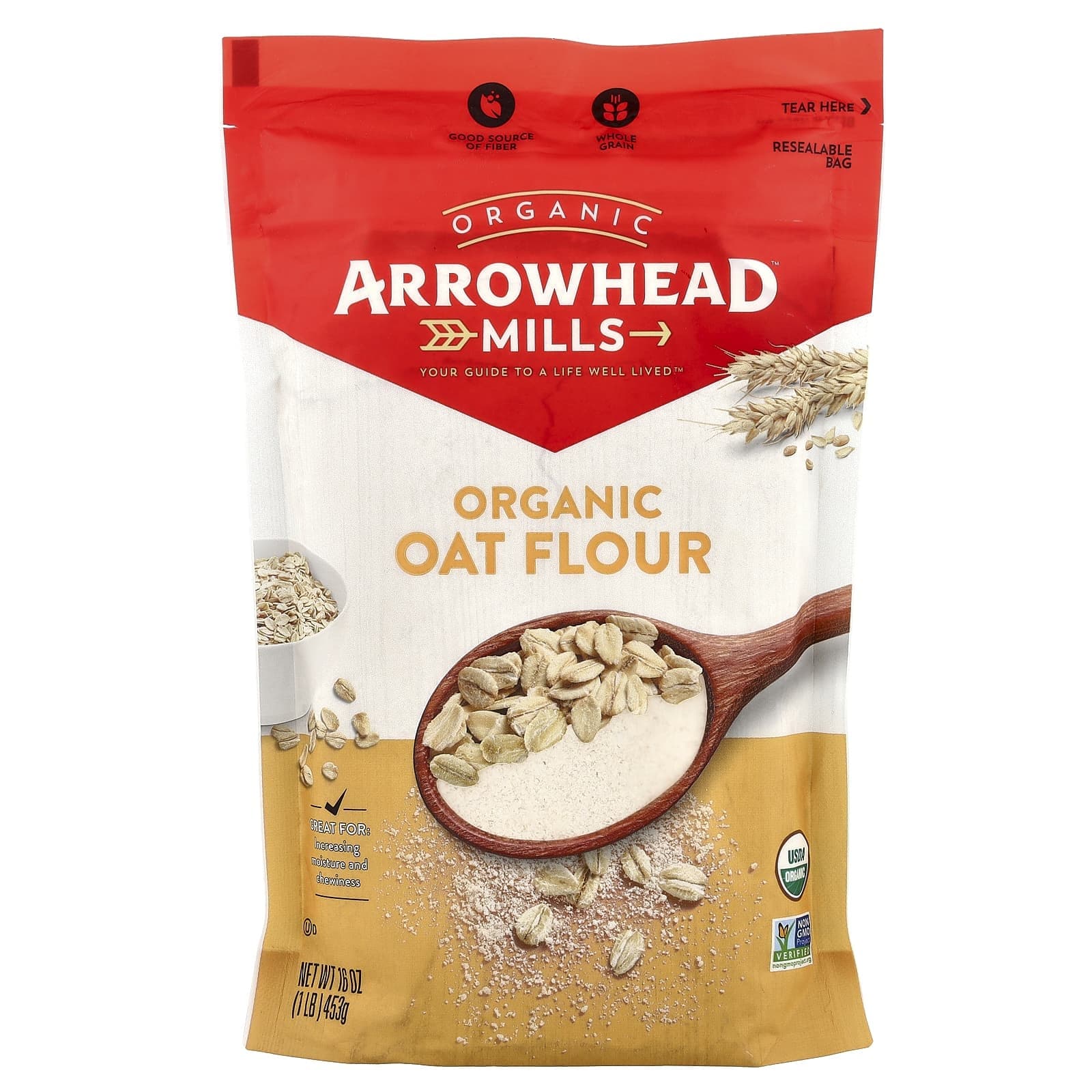Megh Oat Flour 2lb - Flour & Grains