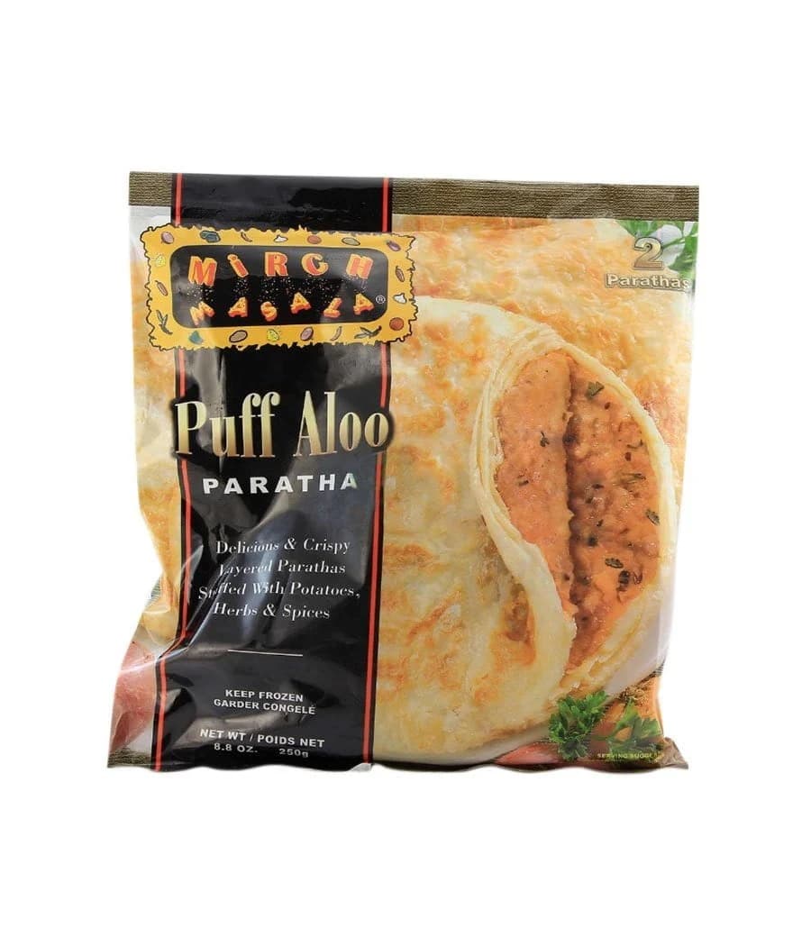 Mirch Masala Puff Aloo Pratha 250g - Frozen