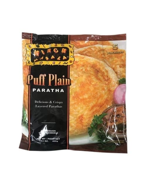 Mirch Masala Malaysian Plain Paratha 400g - Frozen