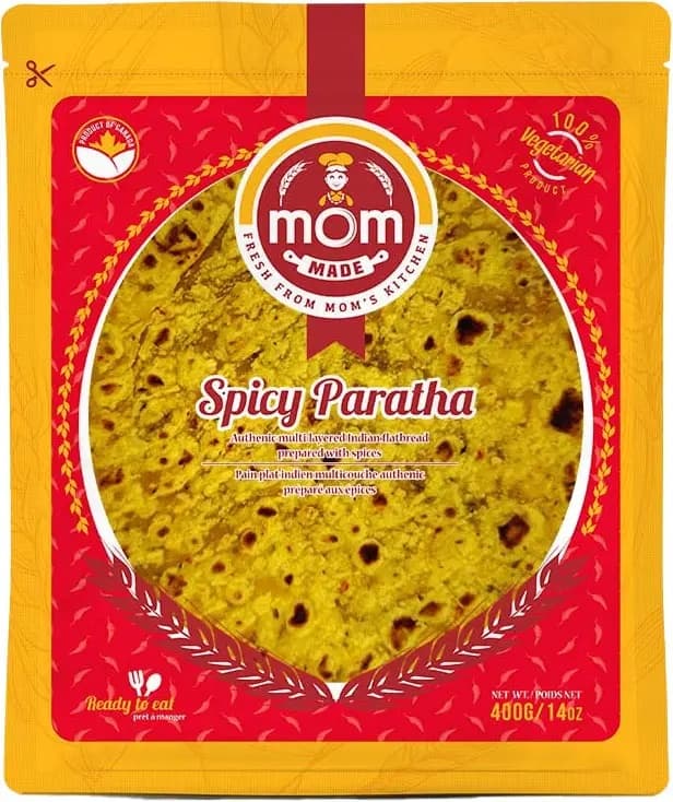MOM Spicy Paratha 400g - Bakery & Bread