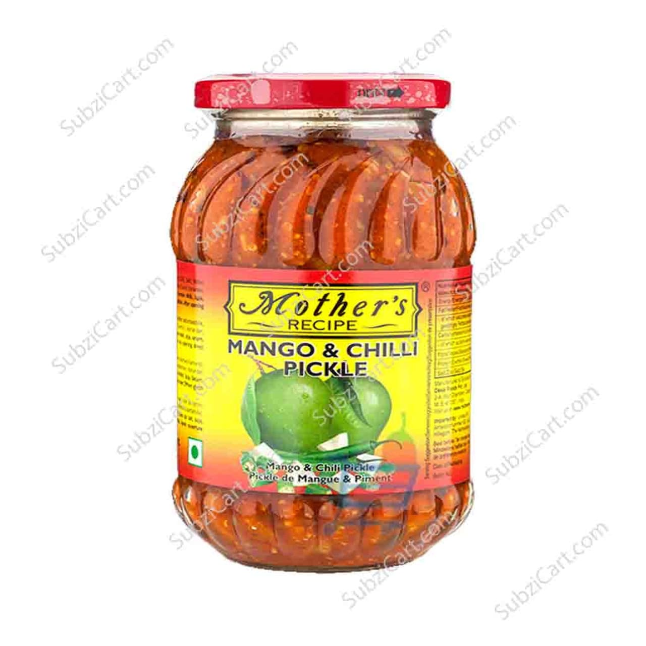 Mother's Recipe Mango Chili Pickle 500g - Condiments