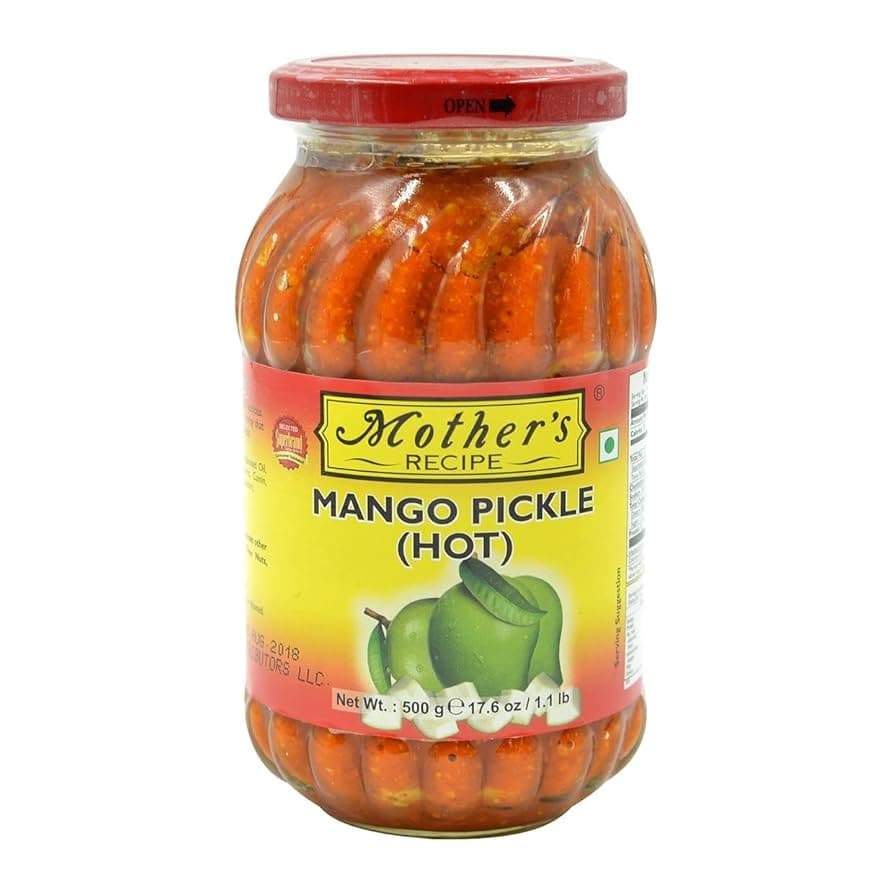Mother's Mango Hot Pickle 500g - Condiments