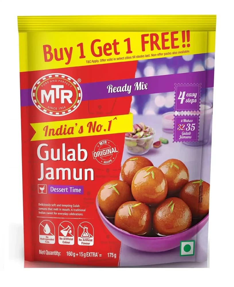 MTR Gulab Jamun Mix 500g - Snacks