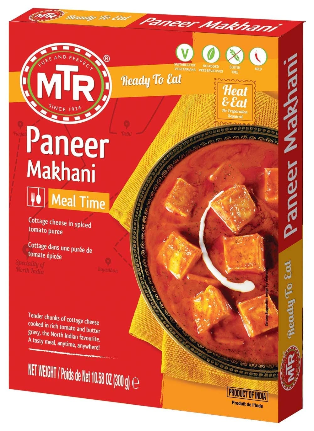 MTR Paneer Makhani 300g - Ready-to-Cook