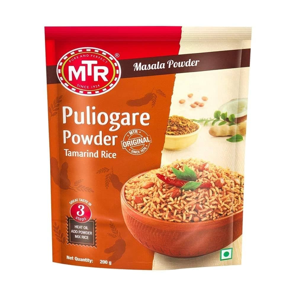 MTR Puliogare Powder 200g - Spices and Herbs
