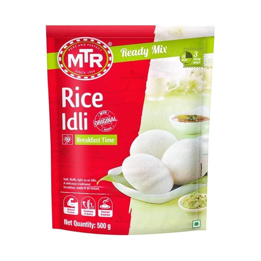 MTR Rice Idli Mix 500g - Ready-to-Cook
