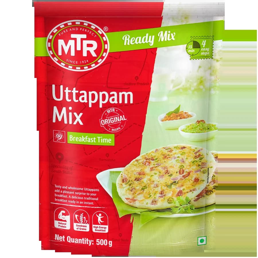 MTR Uttappam Mix 500g - Ready-to-Cook