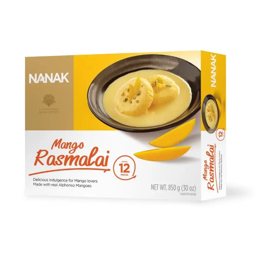 Nanak Mango Rasmalai 850g - Snacks