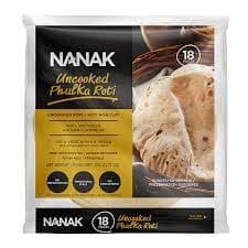 Nanak Phulka Roti 18pcs - Bakery & Bread