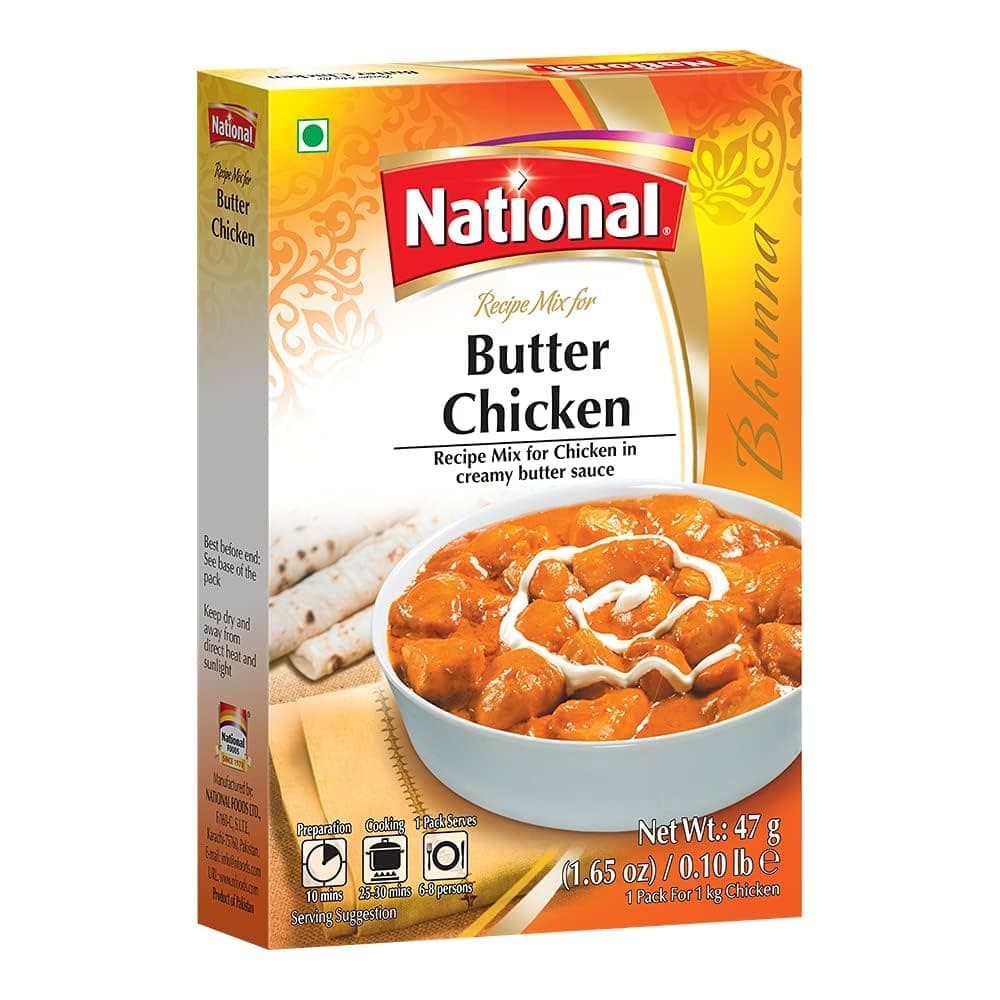 National Butter Chicken Masala 47g - Spices and Herbs