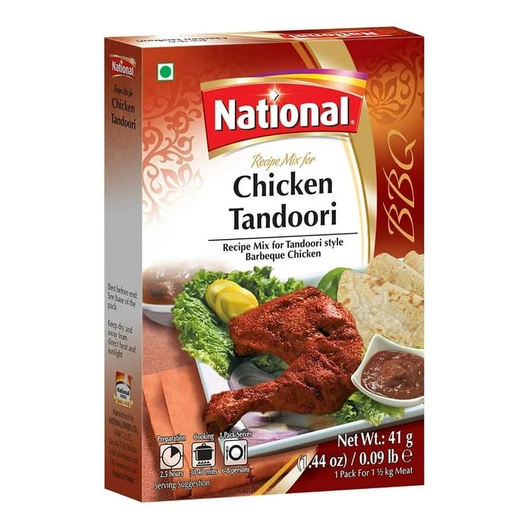National Chicken Tandoori 41g - Ready-to-Cook