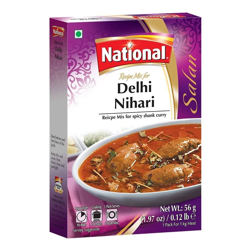 National Delhi Nihari 56g - Spices & Masalas