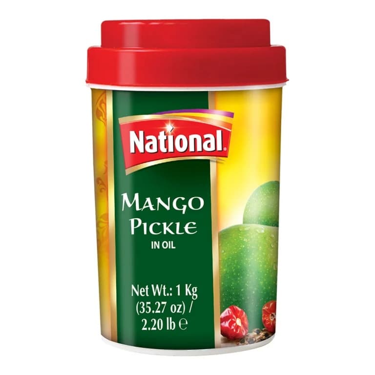 National Mango Pickle 1kg - Condiments