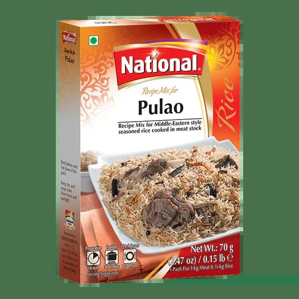 National Pulao Masala 70g - Spices and Herbs