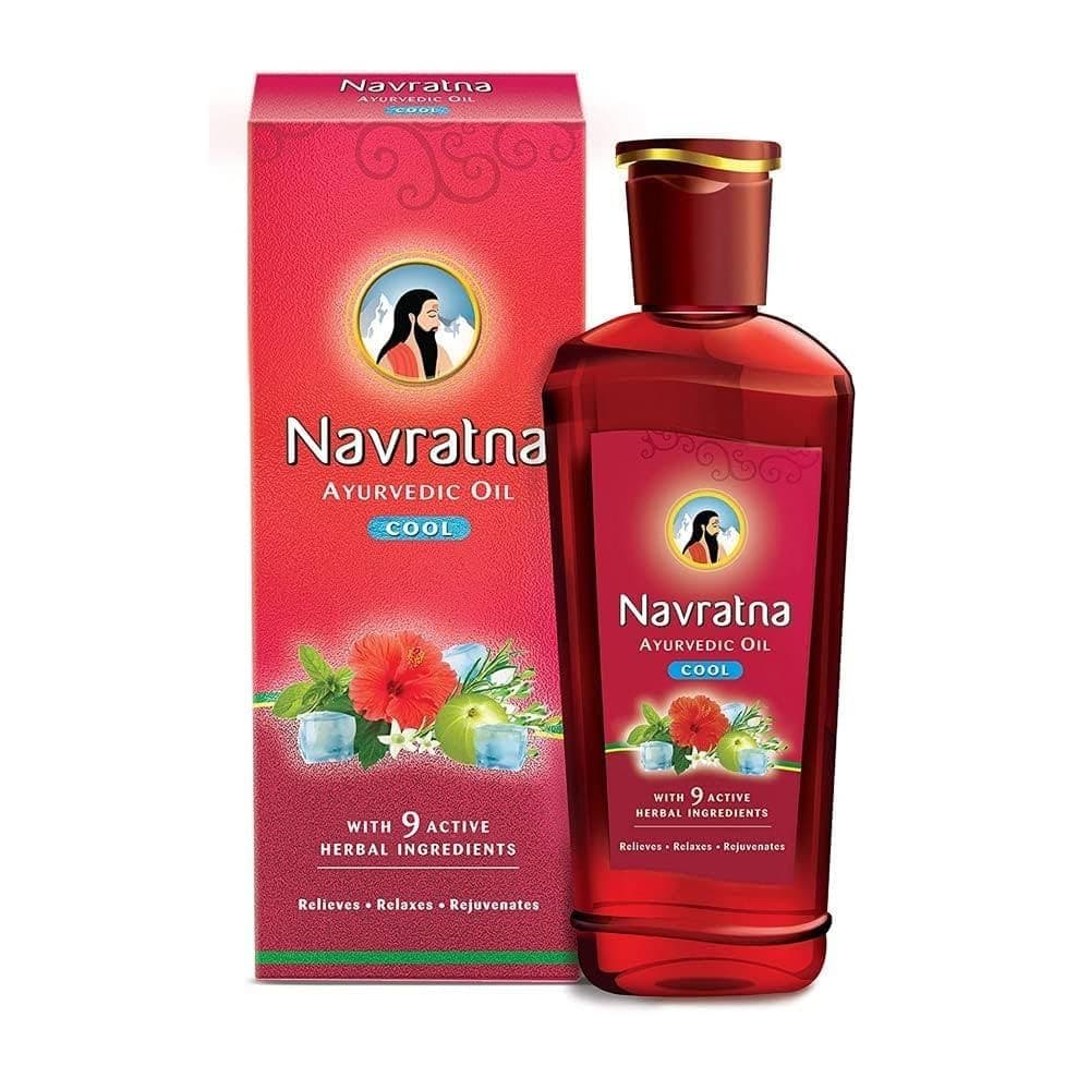 Navratna Extra Cool Oil 180ml - Health & Care