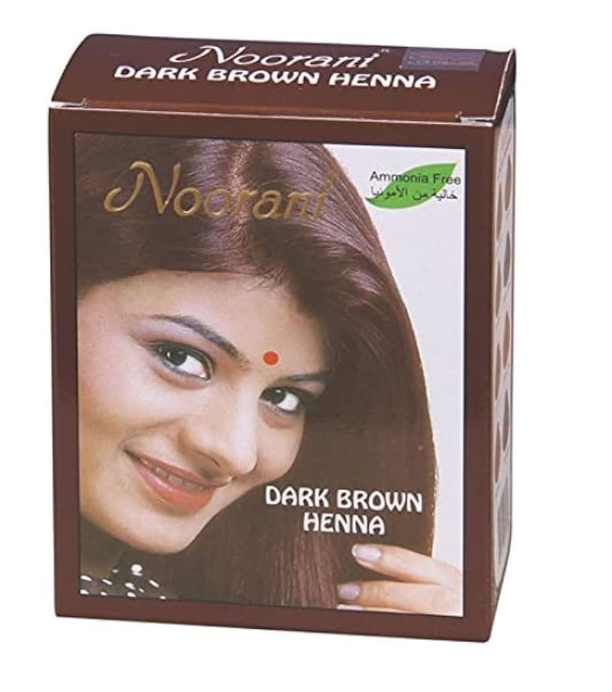Noorani Dark Brown Henna 60g - Health & Care