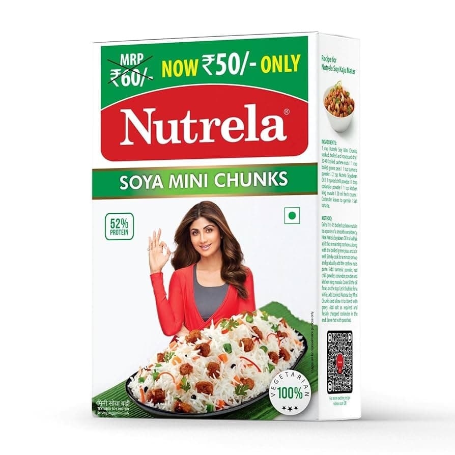Nutrela Soya Mini Chunk 220g - Pulses