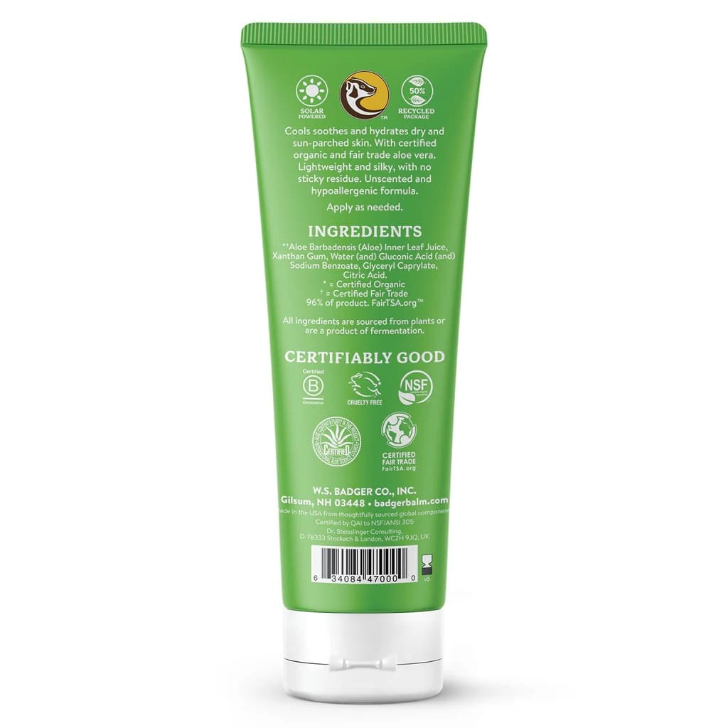 ORG. Pure Aloe Vera Gel 4oz - Health & Care