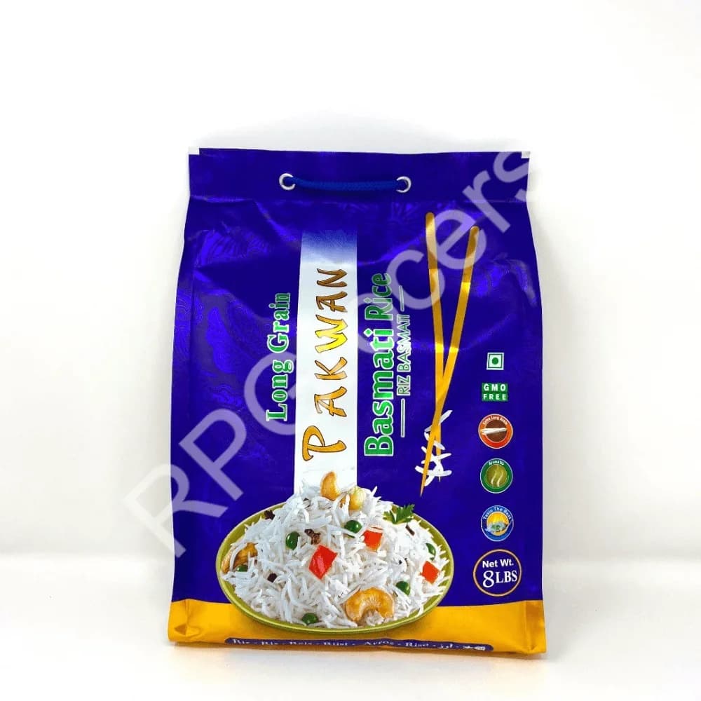 Pakwan Basmati Rice 8lb - Flour & Grains
