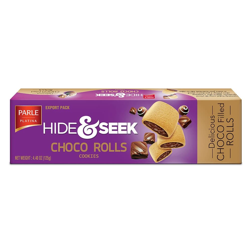 Parle Hide & Seek Choco Roll 125g - Snacks