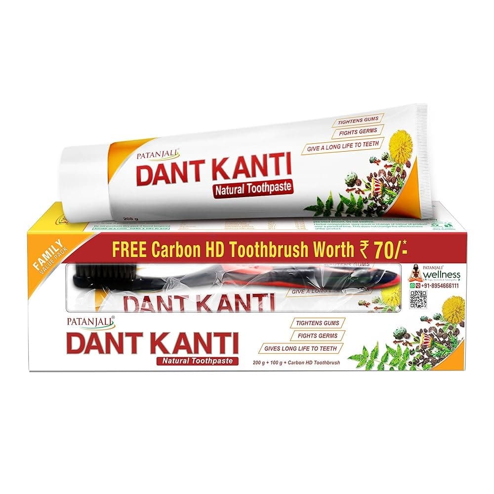 Patanjali Dantkanti Toothpaste 200g - Health & Care