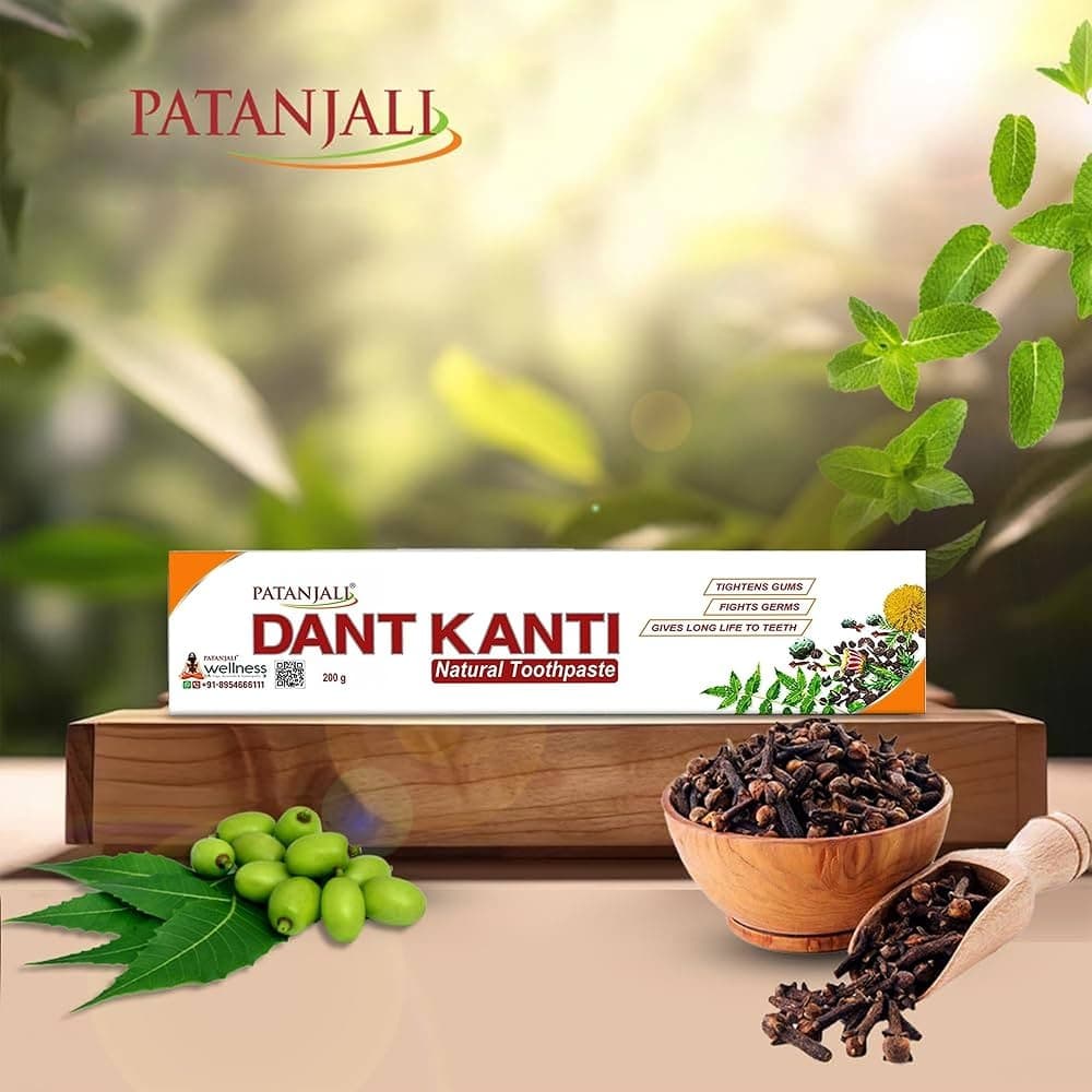 Patanjali Dant Kanti Toothpaste 200g - Health & Care