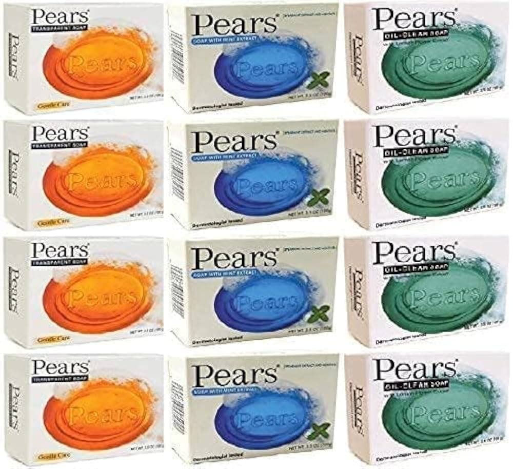 Pears Pure & Gentle Soap Value Pack 3x125g - Health & Care