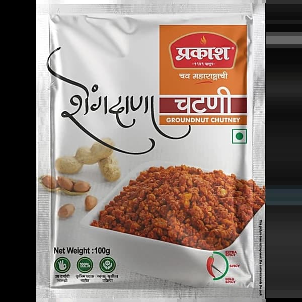Prakash Shengdana Chutney 100g - Condiments