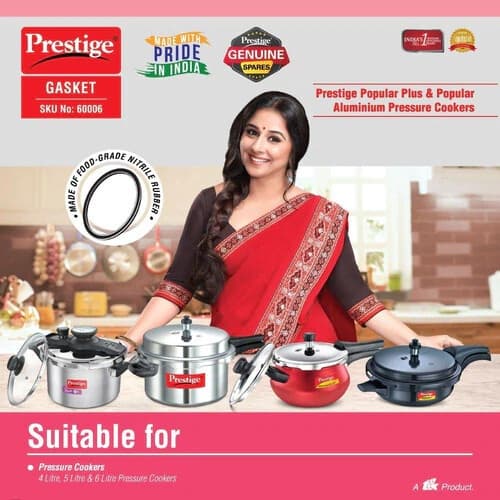 Prestige Pressure Cooker Gasket 4-6L - Household