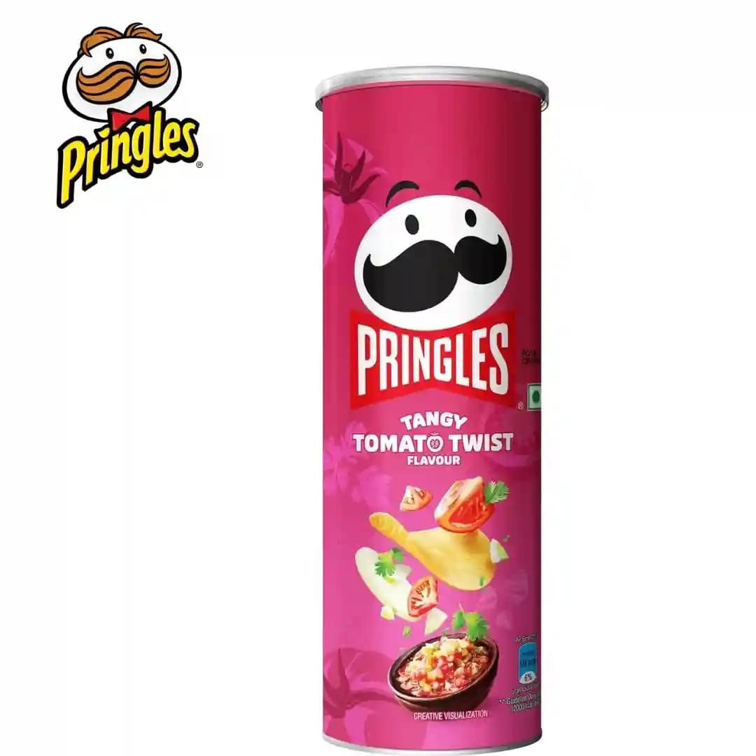 Pringles Tangy Tomato 102g - Snacks