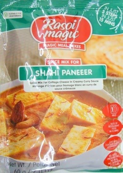 Rasoi Magic Shahi Paneer 55g - Dairy