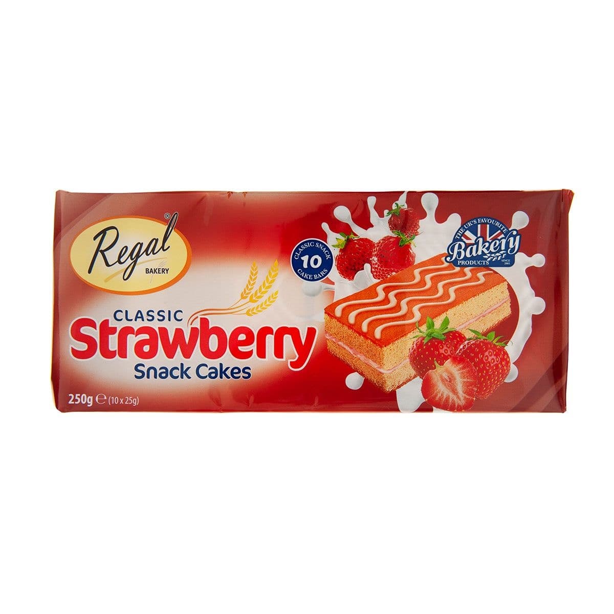 Regal Strawberry Cake 250g - Snacks