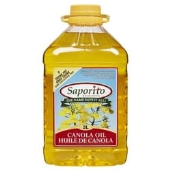 Saporito Canola Oil 3L - Cooking Essentials