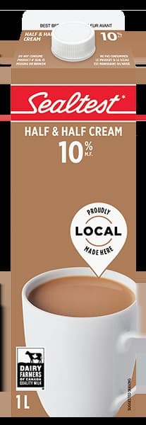 Sealtest Half & Half Cream 10% 1L - Dairy