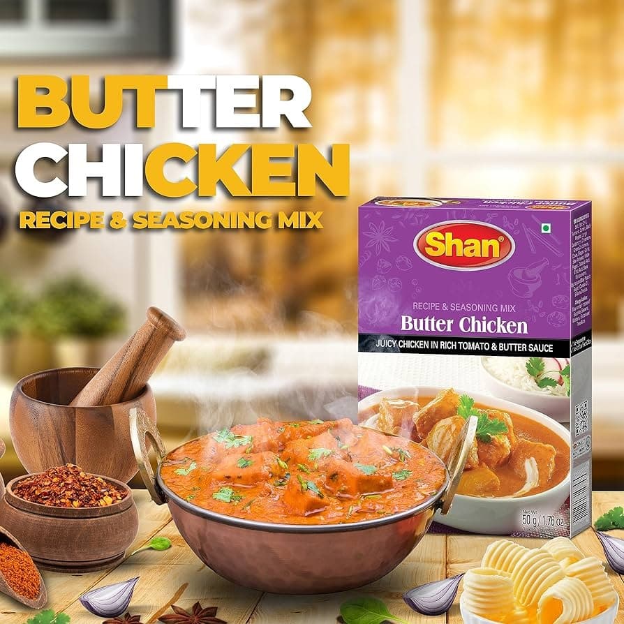 SHAN Butter Chicken 50g - Spices and Herbs