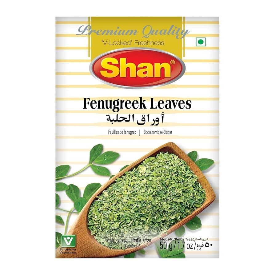 SHAN Fenugreek Leaves 50g - Spices and Herbs