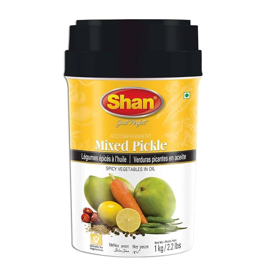 SHAN Hyderabadi Mixed Pickle 1kg - Condiments