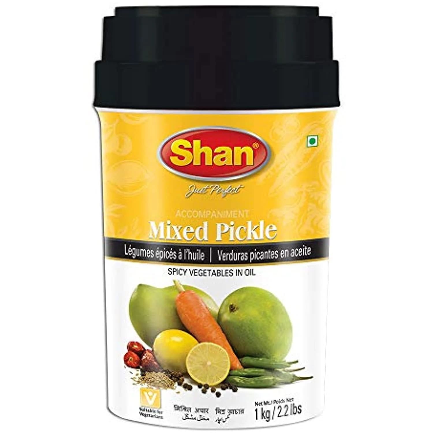 SHAN Mixed Pickle 1kg - Condiments