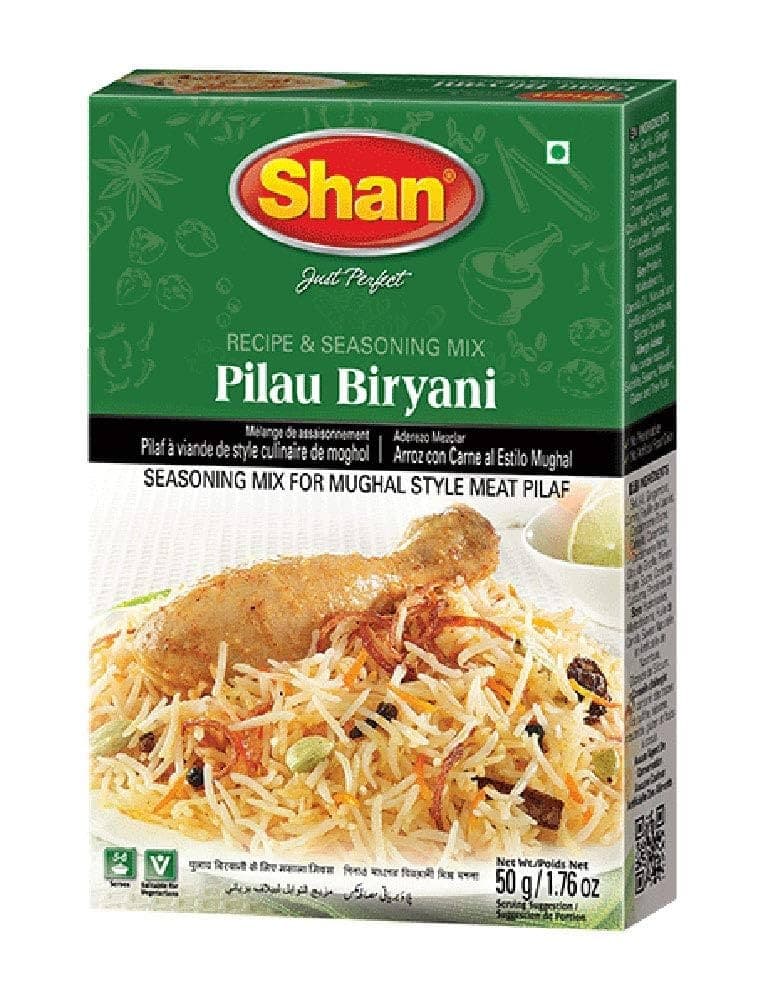 SHAN Pilau Biryani Masala 50g - Spices and Herbs