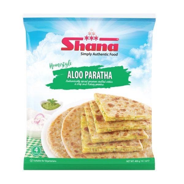 Shana Aloo Paratha 400g - Frozen